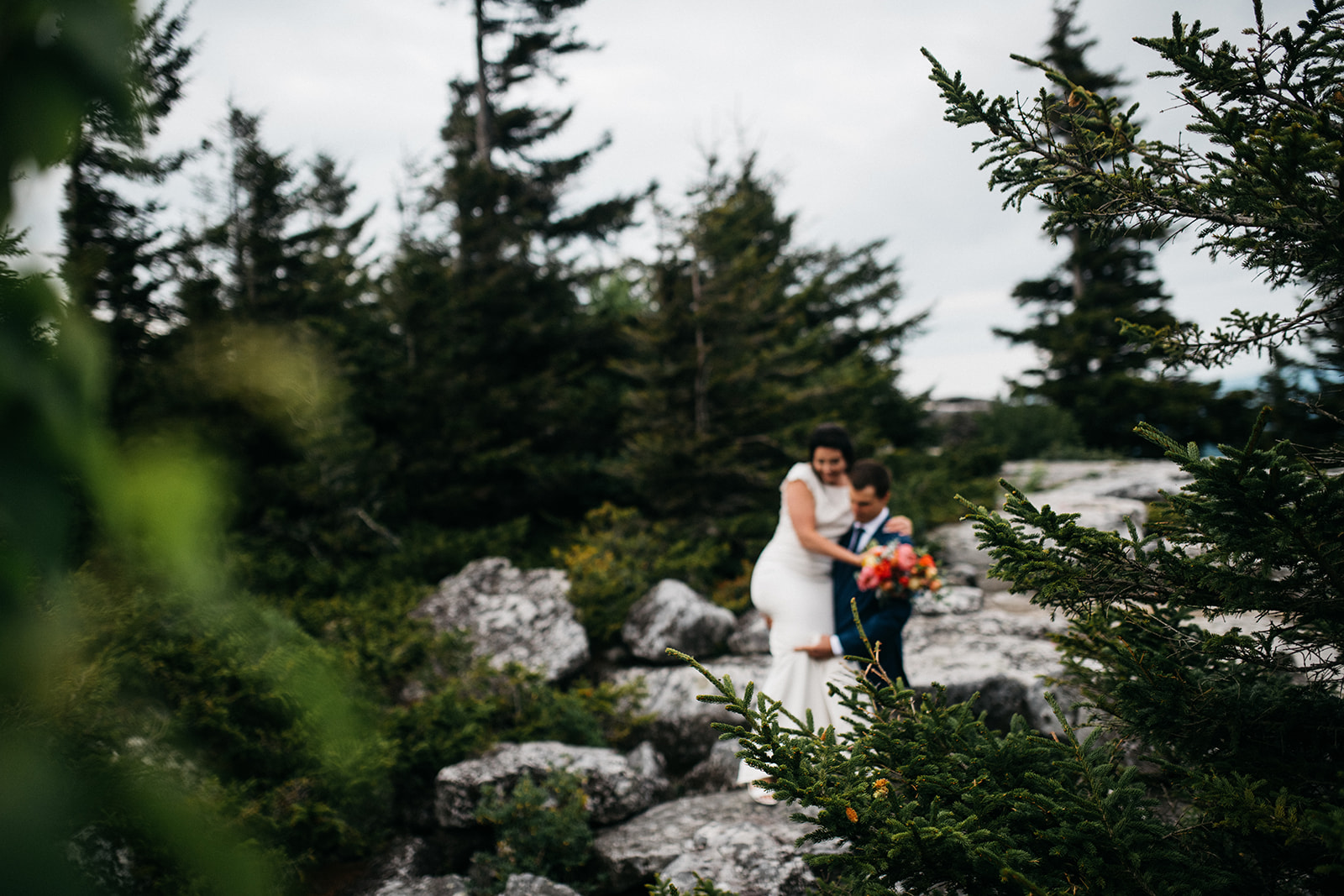 photos of wedding elopements in dolly sods