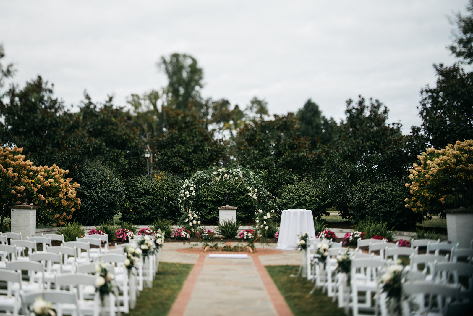 berry hills country club wedding ceremony